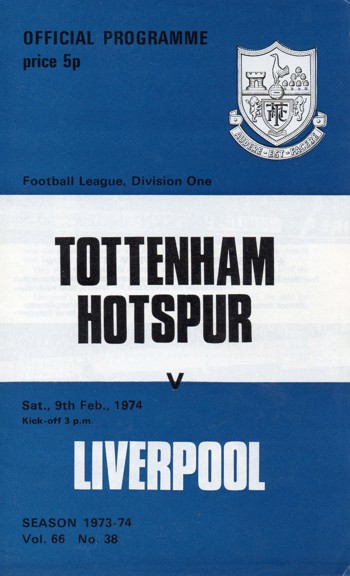 Match programme